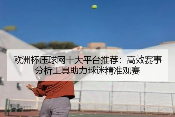 欧洲杯压球网十大平台推荐：高效赛事分析工具助力球迷精准观赛